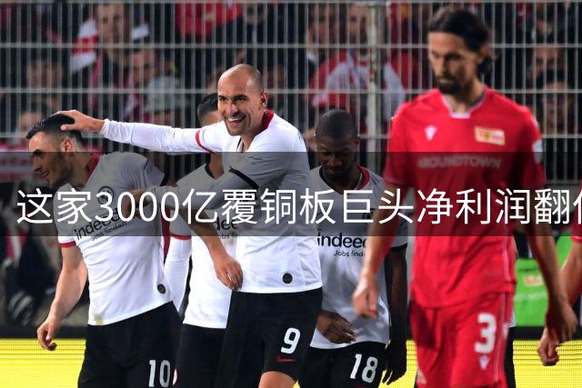 这家3000亿覆铜板巨头净利润翻倍增长